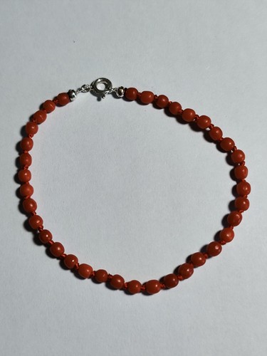 Bracciale corallo mediterraneo