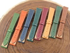 Cinturino Vera Pelle Vintage Varie Misure Accessori Orologi Alta Qualità