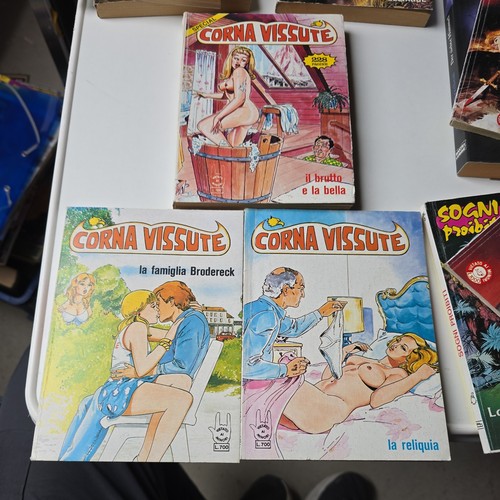 Fumetto vintage corna visute - vintage,
