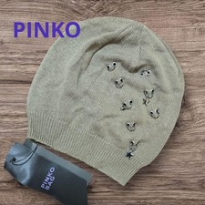 PINKO Nuovo Berretto in maglia