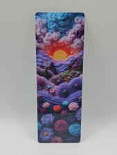 Whimsical Crochet Landscape