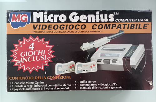 Console micro genius nes - console,