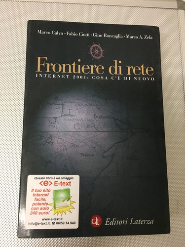 Libro frontiere rete - libro,