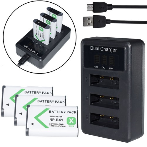 Batteria bx1 per sony - batteria, np-bx1
