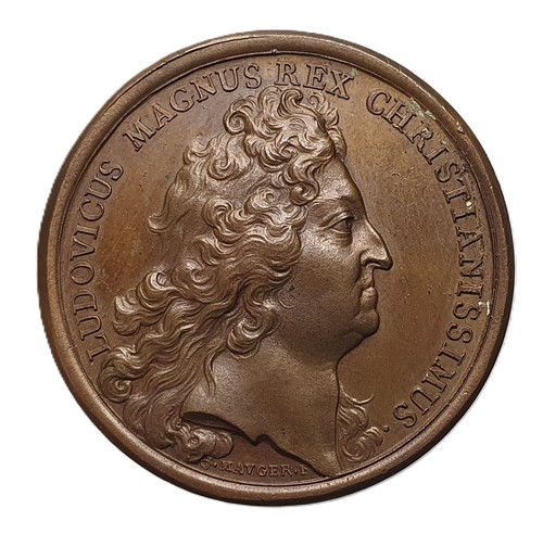 Antica medaglia bronzo - , luigi
