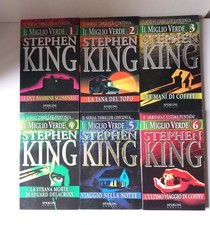 Stephen king IL MIGLIO VERDE Volui 1,2,3,4,5,6   vedere descrizione