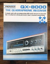 Pioneer 8000 ricevitore - qx-8000, 5pg