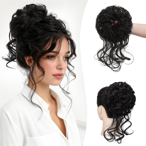 Chignon capelli finti - capelli, con