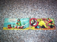 TEX STRISCIA SERIE ARIZONA N.7 ORIGINALE 1956 AUDACE Q.PERFETT TIPO ZAGOR RANGER