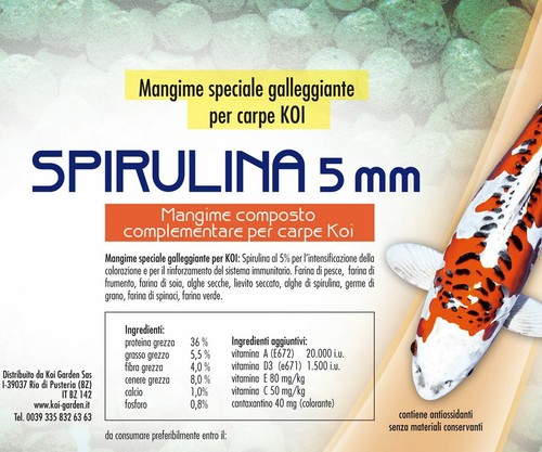 Spirulina 10 kg mangime - 5,