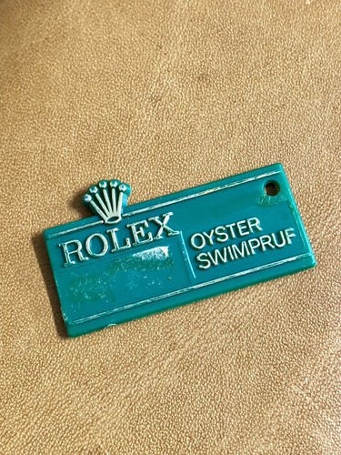 Rolex green tag - tag, oyster