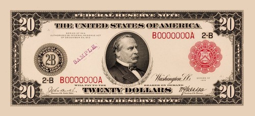 20 dollari 1914 - u.s.a.,
