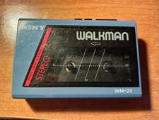 Sony Walkman WM F22 Cassette Player