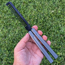 Butterfly Knife Foldable Comb