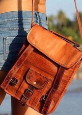 Borsa in vera pelle borsetta borsetta tracolla S corpo donna cross messenger ...