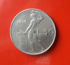 50 LIRE 1956 ERRORE - SENZA IL