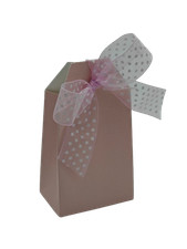 Scatola Tag portaconfetti rosa