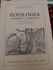 Zoologia descrittiva e