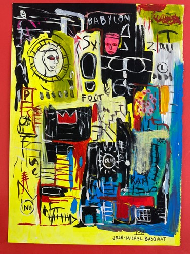 Jean michel basquiat fatto a - basquiat,