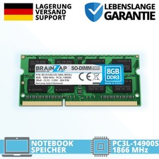 8 GB RAM DDR3 SO-DIMM