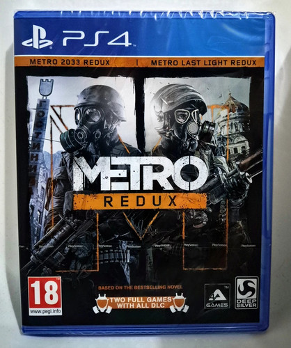 Metro redux ps4 playstation - ps4,