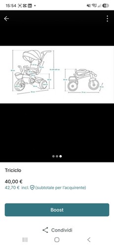 Lionelo triciclo singolo - lionelo,