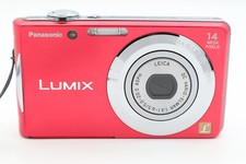 Panasonic LUMIX DMC-FH2/DMC-FS16 14,0MP fotocamera digitale CCD 100% funzionante - rosso