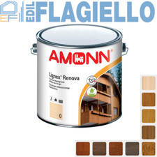 Impregnante Finitura Legno 0,75 Lt. AMONN LIGNEX RENOVA Ad Acqua Effetto Cera