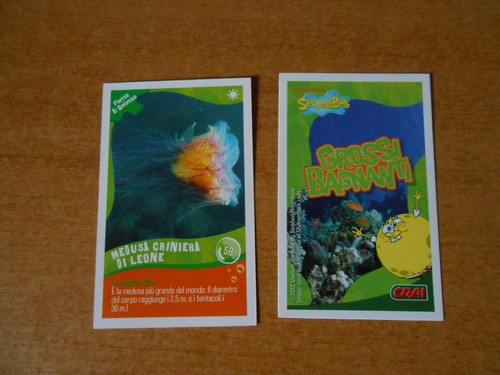 Figurina card spongebob crai - card,