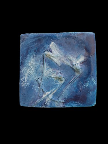 Piastrella miniatura blu