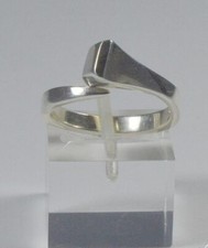 Anello in argento soggetto chiodo per ferri di cavallo aperto e regolabile Luce 