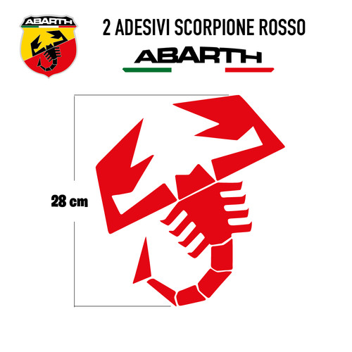 Scorpione abarth adesivo - scorpione,