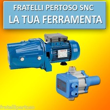 POMPA ELETTROPOMPA AUTOCLAVE CAM 100 HL MADE IN ITALY. + PRESSCONTROL