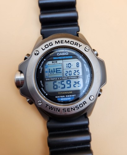 Casio sea pathfinder spf 100s - sea-pathfinder, spf-100s