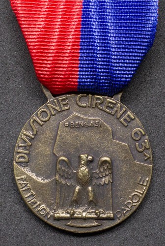 Medaglia divisione cirene - medaglia,