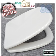 Asse sedile per square - per, wc
