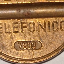Gettone telefonico 7803 - gettone,