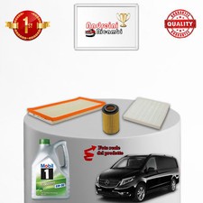 KIT TAGLIANDO 3 FILTRI E OLIO MERCEDES VITO W447 114 CDI 100KW 136CV 2015 ->