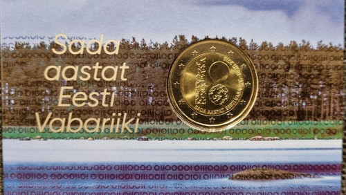 Euro estonia 100 anni - ~,