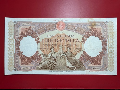 Repubblica italiana 10000 - italiana,