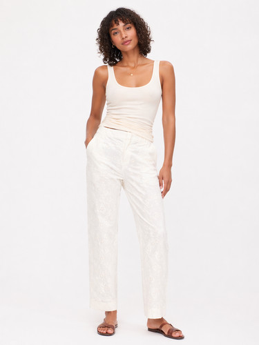 Pantalone pantalone cropped