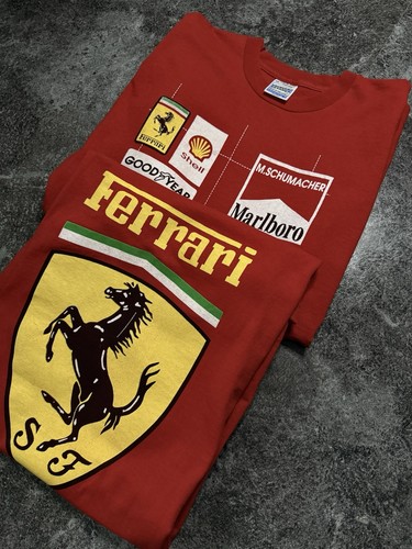 Shirt vintage ferrari - vintage,