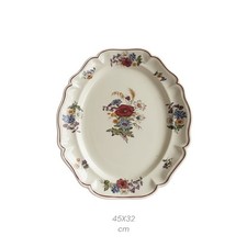 Grand plat de service ancien