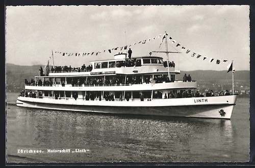Nave motore linth - a, lago
