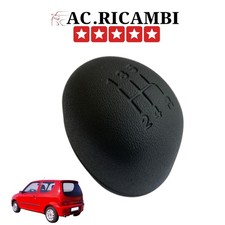Pomello Leva Cambio Fiat 600 Seicento Dal 1998 Al 2010 Uguale All'Originale