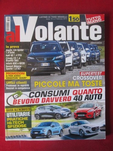 Volante 2017 abarth 124 - 2,