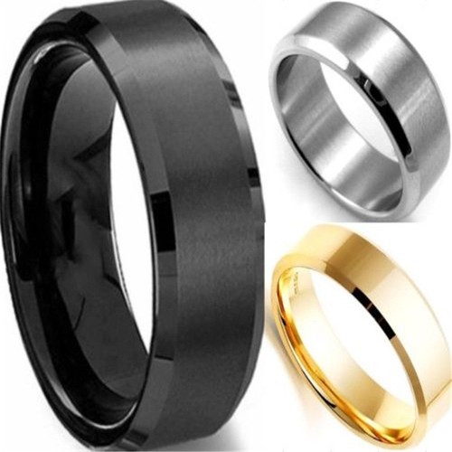 Anello uomo moda - anello, acciaio