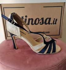 Scarpe donna 40 glitter oro