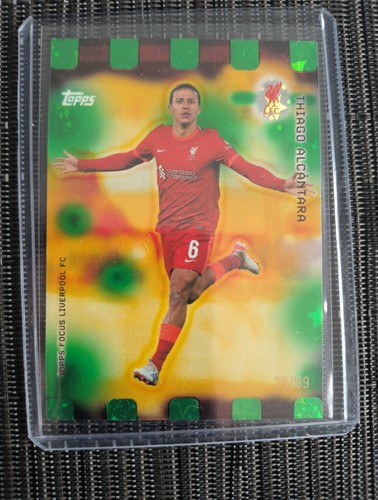 Topps focus liverpool thiago - topps,