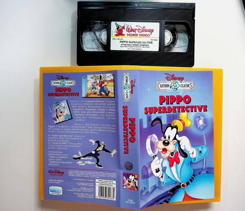 Pippo superdetective vhs - superdetective,